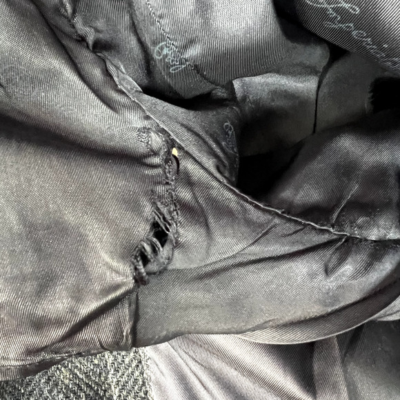 Imperial By Haggar Blazer Sport Coat Men’s 38 100% Wool Blue Herringbone USA - Picture 12 of 16